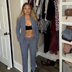 Banana Republic Stylish Blue Women's Suit